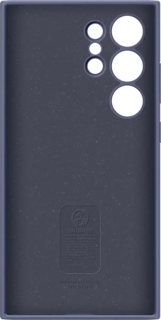 Чехол-накладка Silicone Case S24 Ultra (фиолетовый)