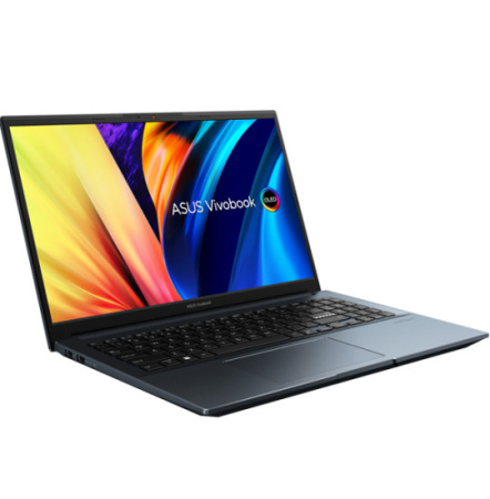Ноутбук ASUS Vivobook Pro 15/ K6500ZC-MA301/ i5-12500H/ 15.6 OLED/ GF RTX3050 4GB/ 16GB/ 512GB/ DOS/ noODD/ Blue