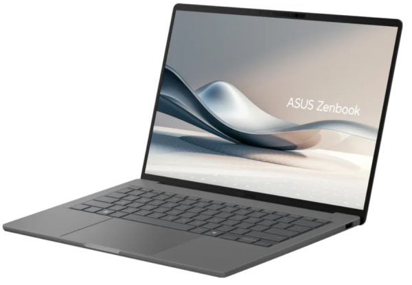 Ноутбук ASUS Zenbook 14/ UX3407RA-QD011W/ X Elite X1E 78 100/ 14 WUXGA OLED 16:10 400nits 60Hz/ UMA/ 32GB/ 1TB/ W11H/ noODD/ Iceland Gray ноутбук