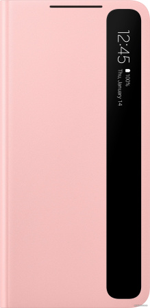 Чехол Samsung Smart Clear View Cover для S21+, Pink