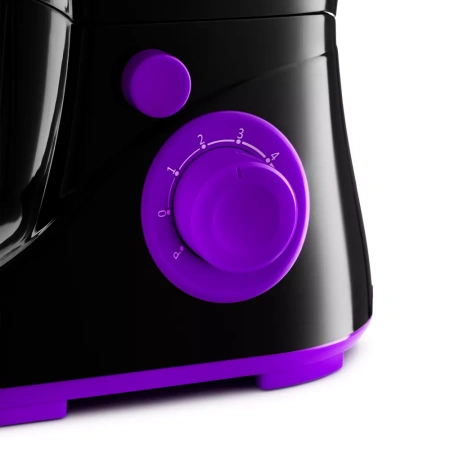 Планетарный миксер Kitfort KT-3046-1 (черно-фиолетовый)