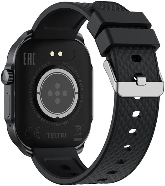 Умные часы Tecno Watch 3 Active Black (TSP-W03A)