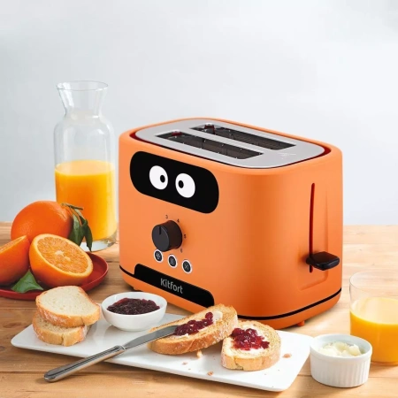 Тостер Kitfort KT-4093-2 (оранжевый)