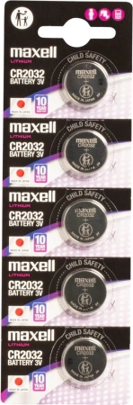 Батарейка Maxell CR2032 5 шт. 18586300