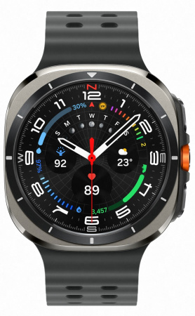 Умные часы Samsung Galaxy Watch Ultra LTE SM-L705FZTACAU (47 мм, серый титан)