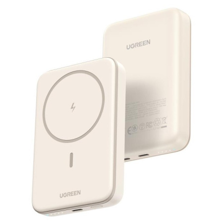 Портативное зарядное устройство Ugreen PB561 10000mAh (бежевый)