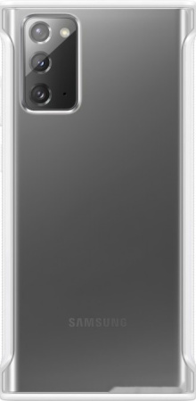 Чехол Samsung Protective Cover для Note 20 (прозрачный/белый)