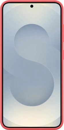 Чехол-накладка Samsung Silicone Case S25 (красный)