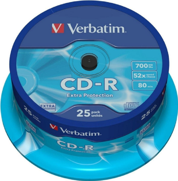 CD-R Verbatim CD-R 700Mb DL Extra Protection 52x 043432