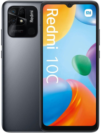 Смартфон REDMI 10C 4GB/128GB Graphite Gray EU (220333QNY)