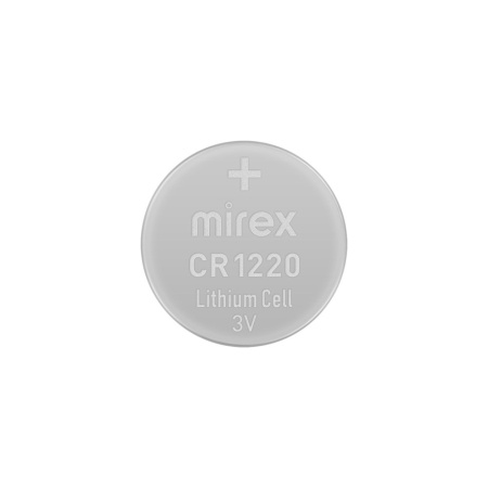 Батарейка Mirex CR1220 Lithium 23702-CR1220-E1 (1 шт)