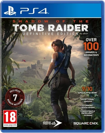 Shadow of the Tomb Raider. Definitive Edition для PS4 (русская версия)
