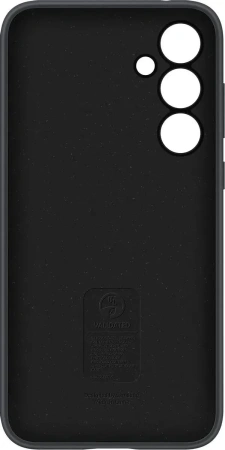 Чехол-накладка Samsung Silicone Case A35 5G (черный)