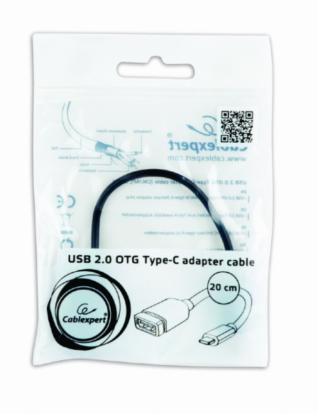 Переходник Cablexpert A-OTG-CMAF2-01 (USB 2.0 Type-A/USB 2.0 Type-C/USB OTG)