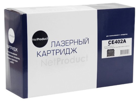 Картридж NetProduct N-CE402A (аналог HP CE402A)