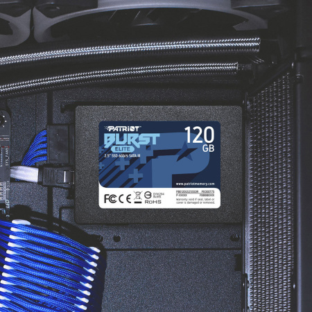 Внутренний SSD-накопитель Patriot Burst Elite 120GB PBE120GS25SSDR