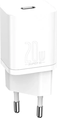 Сетевое зарядное устройство Baseus Super Si CCSUP-B02 (Type-C, 20W, белый)
