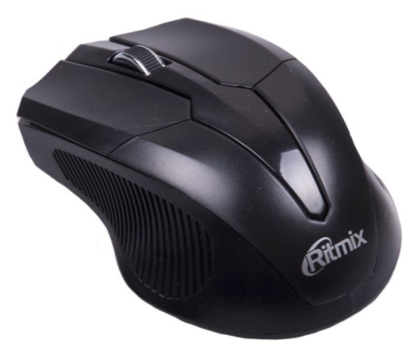 Мышь беспроводная Ritmix RMW-560, оптическая, 1 000 dpi, 3 кнопки (черный)