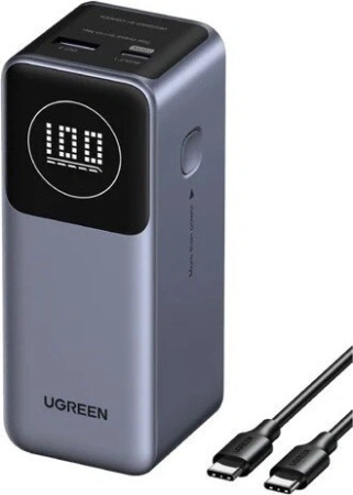 Внешний аккумулятор Ugreen PB724 12000mAh (серый)
