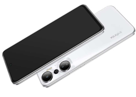 Смартфон Infinix Hot 20 NFC 6GB/128GB (сверкающий белый)