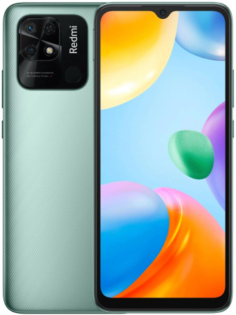 Смартфон REDMI 10C 4GB/128GB Mint Green EU (220333QNY)