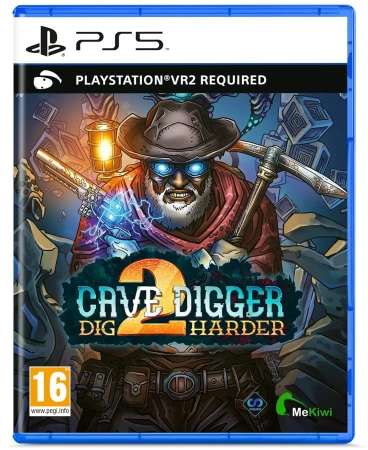Cave Digger 2 Dig Harder (PSVR2 required) для PS5 (английская версия)