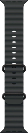 Умные часы Apple Watch Ultra 3 LTE 49 мм (титановый корпус, черный/черный, ремешок из эластомера)