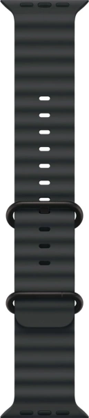 Умные часы Apple Watch Ultra 3 LTE 49 мм (титановый корпус, черный/черный, ремешок из эластомера)