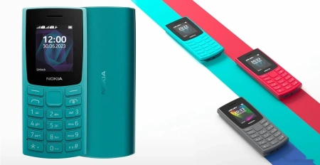 Кнопочный телефон Nokia 105 (2023) Dual SIM TA-1557 (бирюзовый)