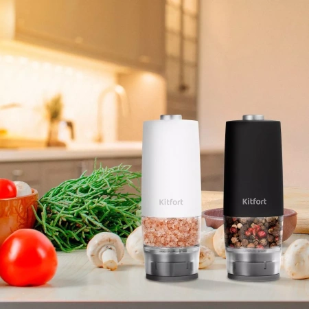 Набор автоматических мельниц для соли и перца Kitfort KT-6005