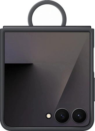 Чехол Samsung Ring Case Z Flip7 EF-PF766TBEGRU (чёрный)