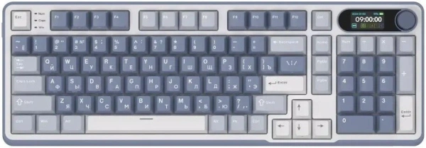 Клавиатура Royal Kludge RK-S98 RGB Ocean Blue (RK Cream)