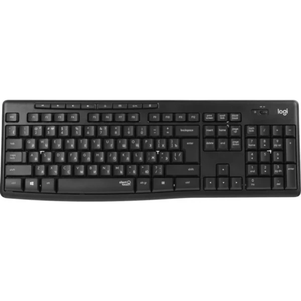 Беспроводная клавиатура + мышь Logitech MK295 920-009813 (черный)
