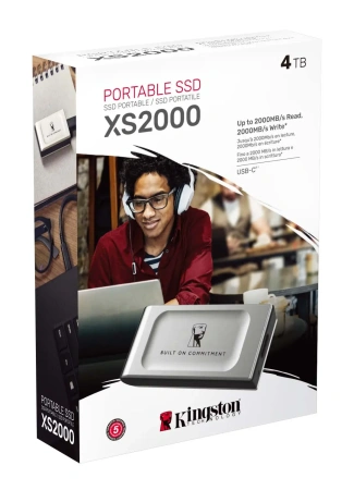 Внешний SSD-накопитель Kingston XS2000 4TB SXS2000/4000GA