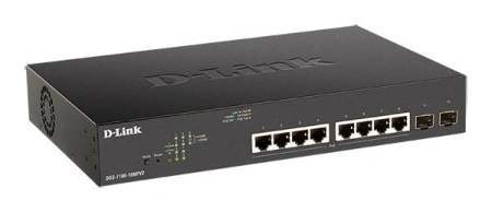 Управляемый коммутатор 2-го уровня D-Link DGS-1100-10MPV2/A3A