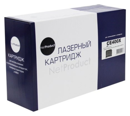 Картридж NetProduct N-CE400X (аналог HP CE400X)