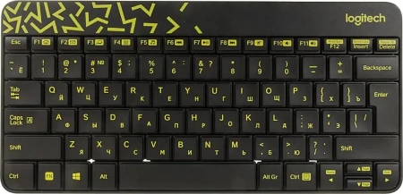 Беспроводная клавиатура + мышь Logitech Wireless Combo MK240 920- 008198 (черный)