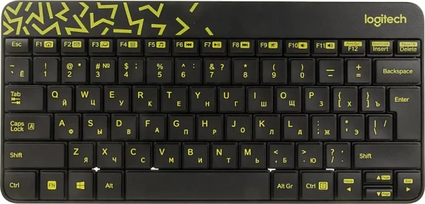 Беспроводная клавиатура + мышь Logitech Wireless Combo MK240 920- 008198 (черный)