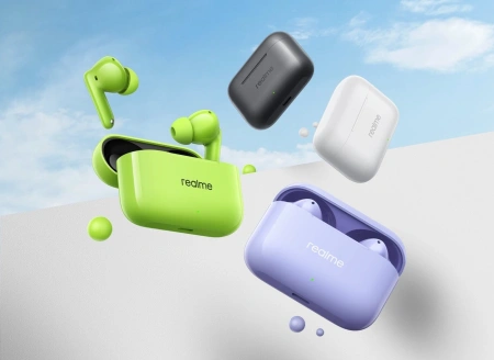 Наушники Realme Buds T200 (черный)