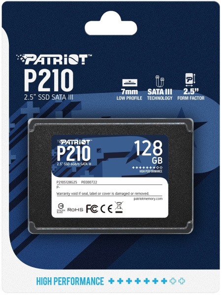 SSD Patriot P210 128GB P210S128G25