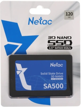 Внутренний SSD-накопитель Netac SA500 120GB NT01SA500-120-S3X