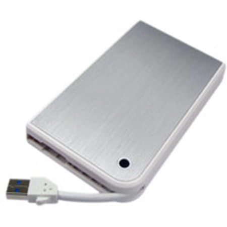 Бокс для накопителей 2.5" AgeStar 3UB2A14 (белый/серебристый)