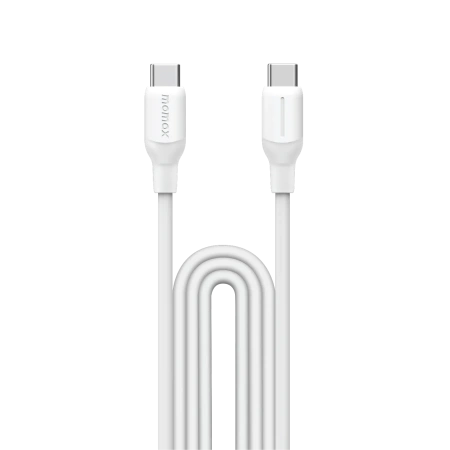 Кабель Momax 1-Link Flow CC X DC23W (Type-C, 1.2м, белый)