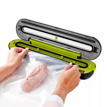 Вакууматор Kitfort KT-1522-2 (черно-салатовый)