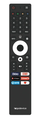 Телевизор Topdevice QLED CQ08 TDTV65CQ08U_BK (65", 3840x2160, 60 Гц, Smart TV, Wi-Fi, смарт пульт)