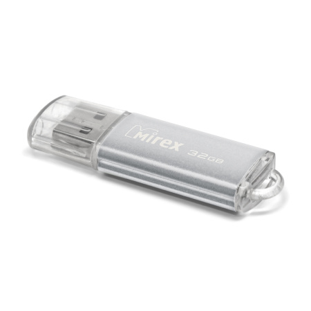 Флешка 32GB USB Flash Mirex UNIT (Серебристый) 13600-FMUUSI32