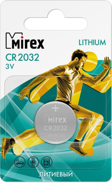 Батарейка Mirex 23702-CR2032-E1