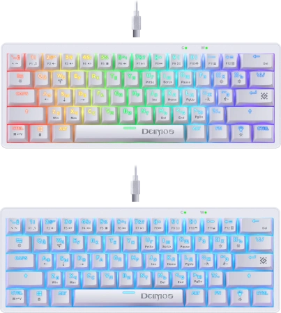 Клавиатура Defender Deimos GK-303 (белый)