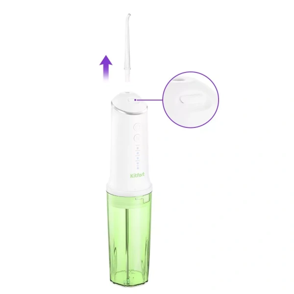 Ирригатор для полости рта Kitfort KT-2941-2 (бело-зеленый)
