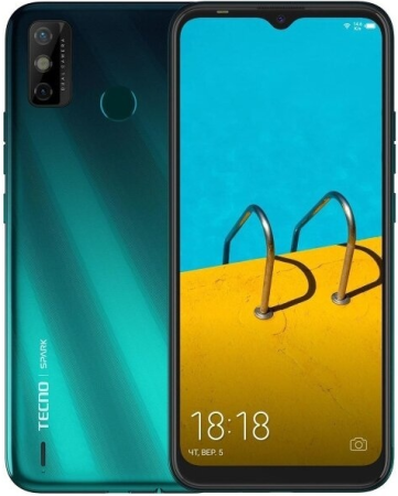 Смартфон Tecno Spark 6 Go 3GB/64GB (Ice Jadeite) 4895180762925